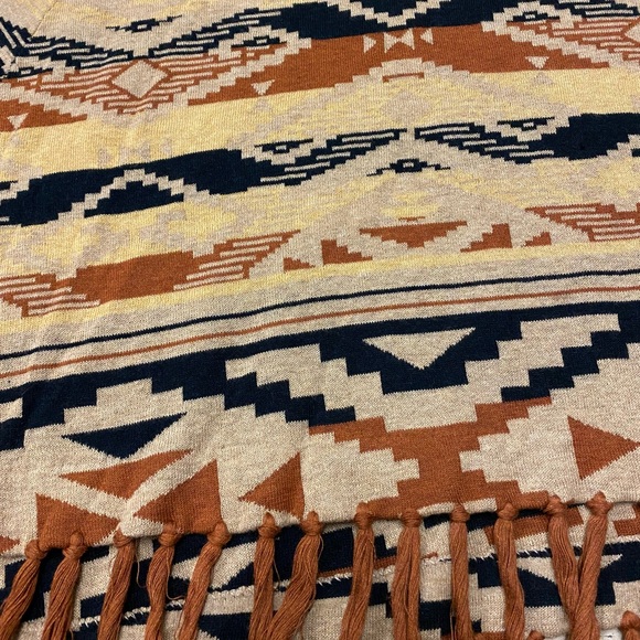Tasha Polizzi Skirt~Aztec~Western~Fringe~XL - Picture 5 of 5